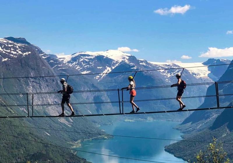 Apartament Leilighet Stryn Zewnętrze zdjęcie